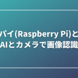 ラズパイ(Raspberry Pi)とは？AIとカメラで画像認識