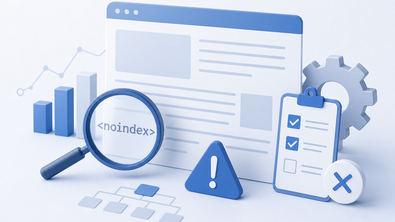 noindex設定時によくある失敗と対策