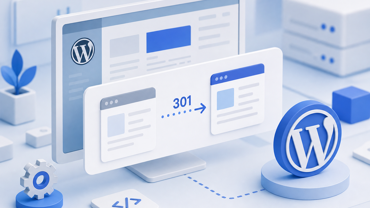 WordPressで301リダイレクトを設定する方法
